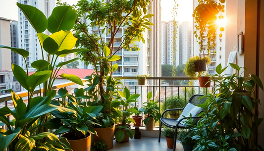 Cultivate Your Oasis: The Best Plants for a Tranquil Balcony Retreat in Sarjapur Road with Idyl