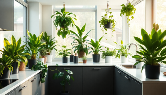 Breathe Easy: The Best Air-Purifying Plants for Kitchens in Sarjapur Road with Idyl