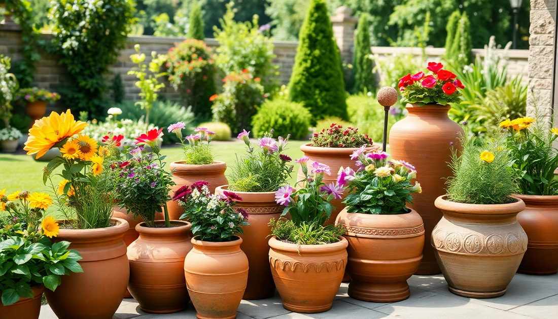 Elevate Your Garden's Charm: Discover the Best Terracotta Planters for Rotating Seasonal Displays in HSR Layout