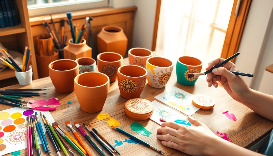 Unleash Your Creativity: DIY Clay Pot Painting Ideas to Brighten Your Home
