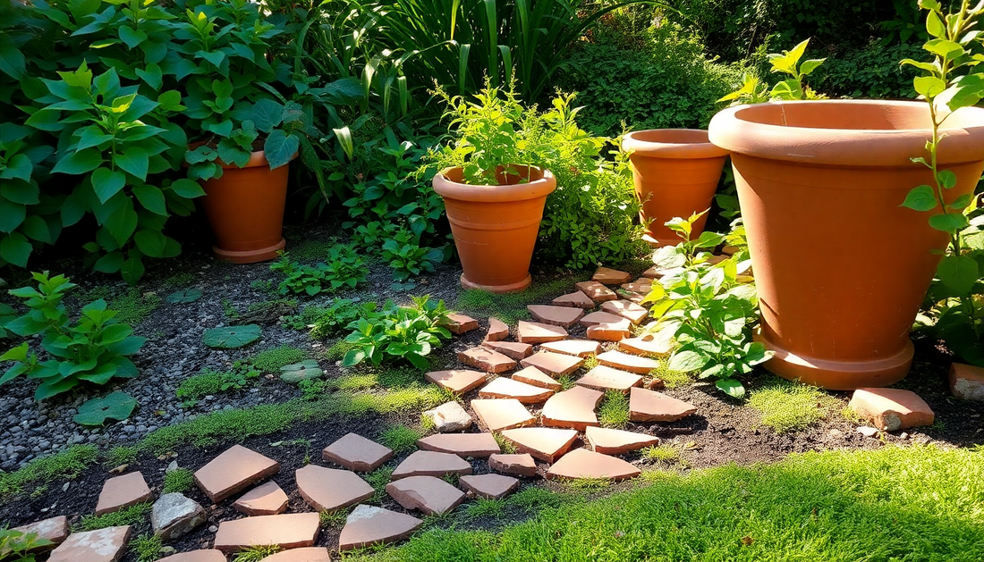 Upcycling Broken Terracotta Planters – Idyl's Smart Sarjapur Hacks