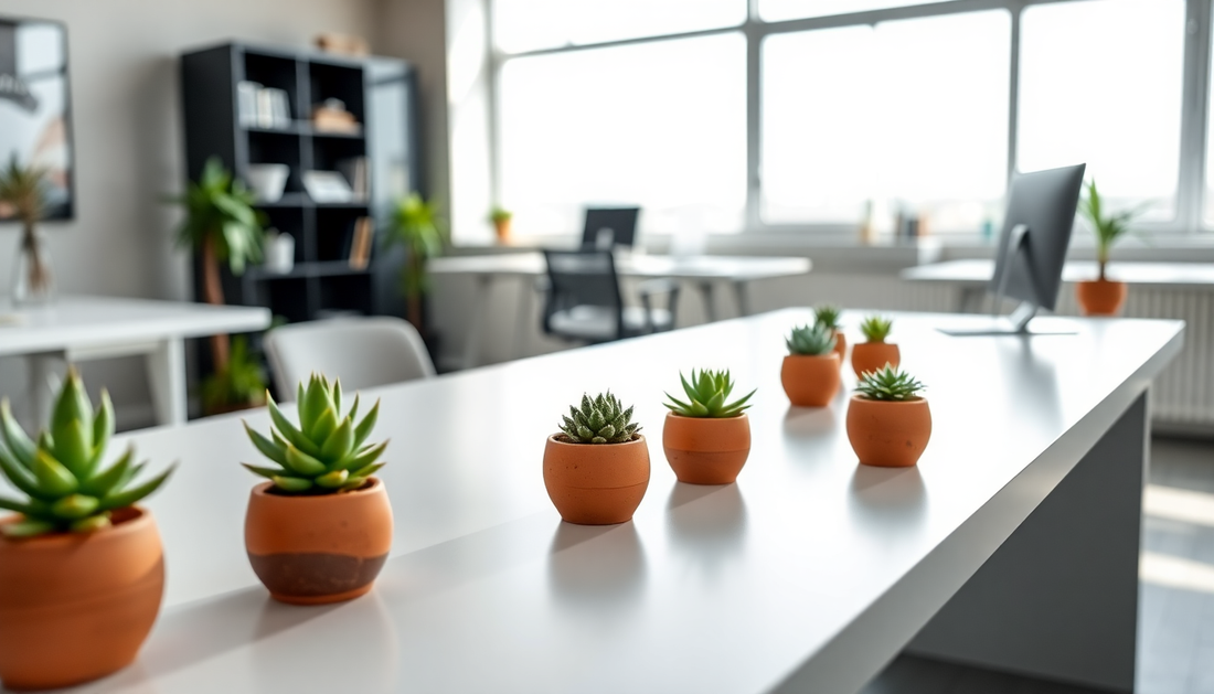 Elevate Your Workspace with the Best Mini Terracotta Planters for Desk Plants in HSR Layout Offices