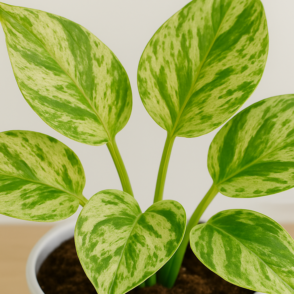 Shop Idyl Marble Money Plant