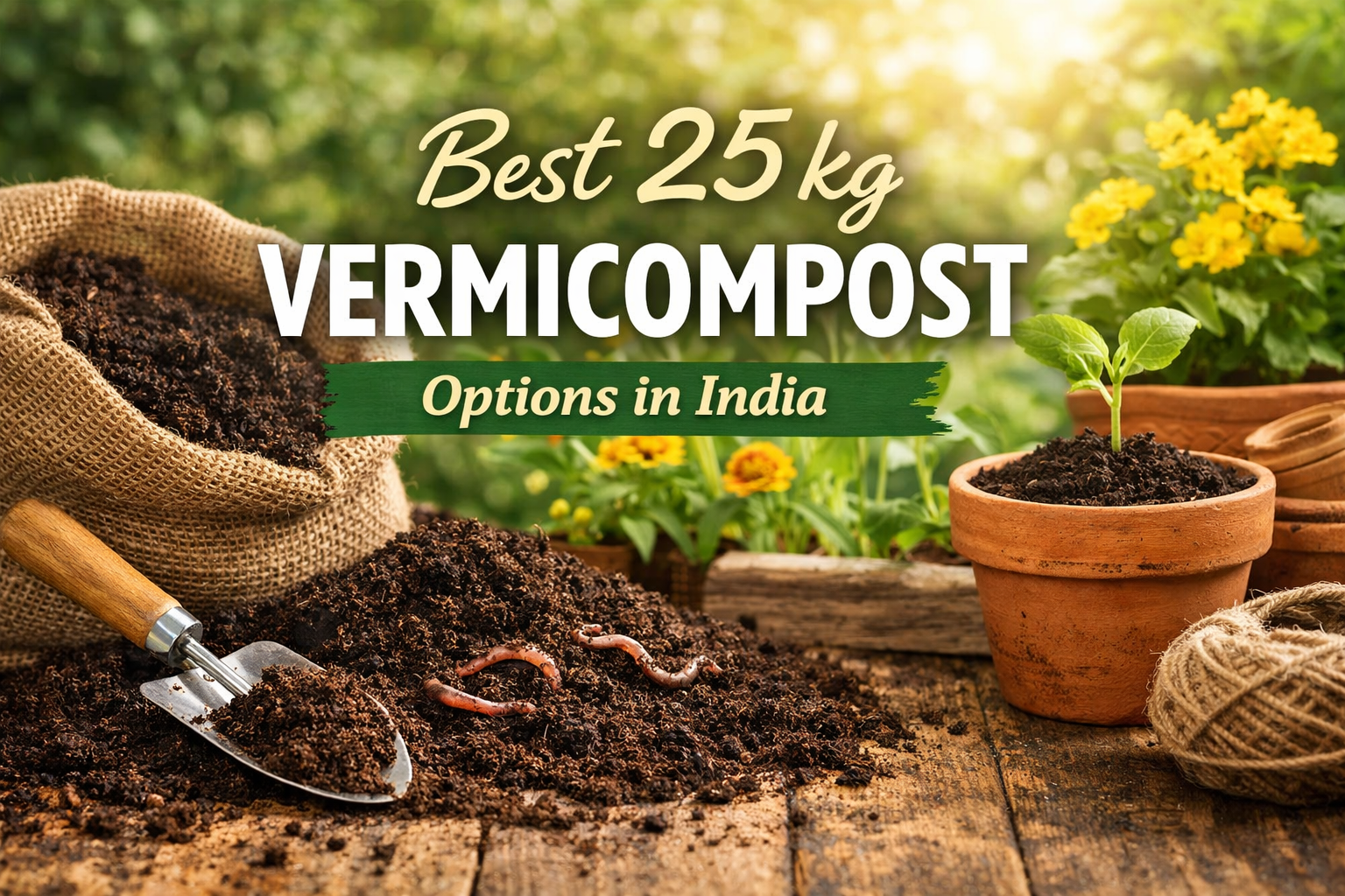 Buying Vermicompost in 25 kg: Which One Is the Best and Why It Matters
