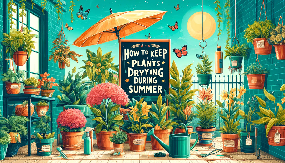 How to Keep Plants from Drying Out During Summer Tips