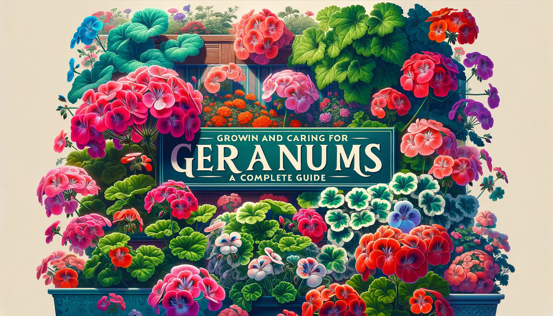 Learn to Grow and Care for Geraniums
