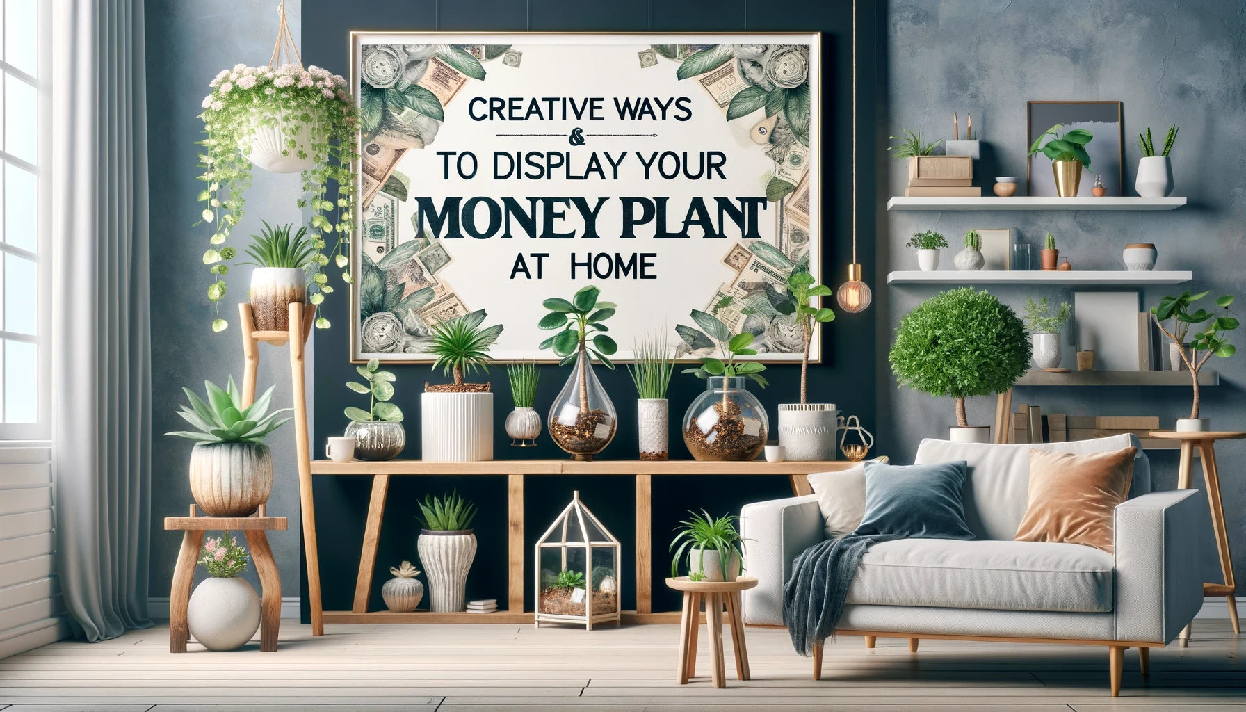 Creative Ways to Display Your Money Plant at Home – Idyl