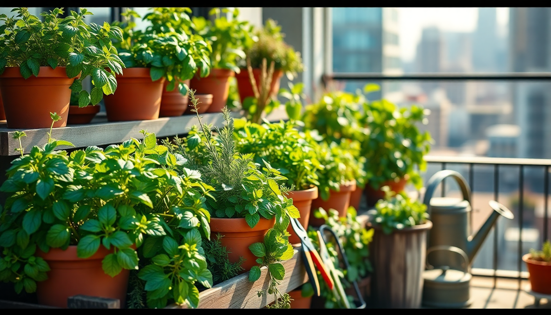 Cultivate Your Own Culinary Oasis: A Guide to Creating a Thriving Balcony Herb Garden with Idyl