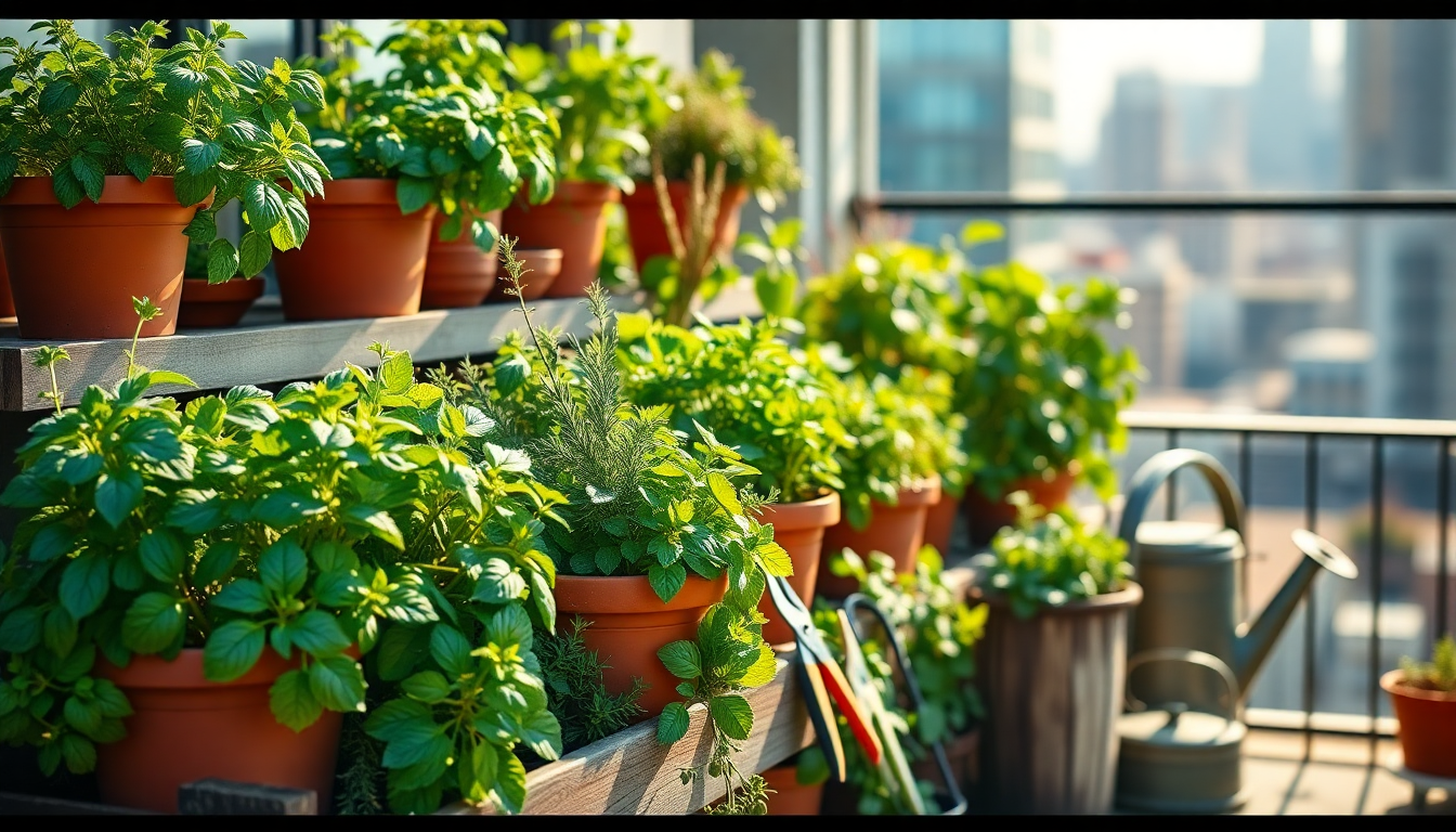 Cultivate Your Own Culinary Oasis: A Guide to Creating a Thriving Balcony Herb Garden with Idyl