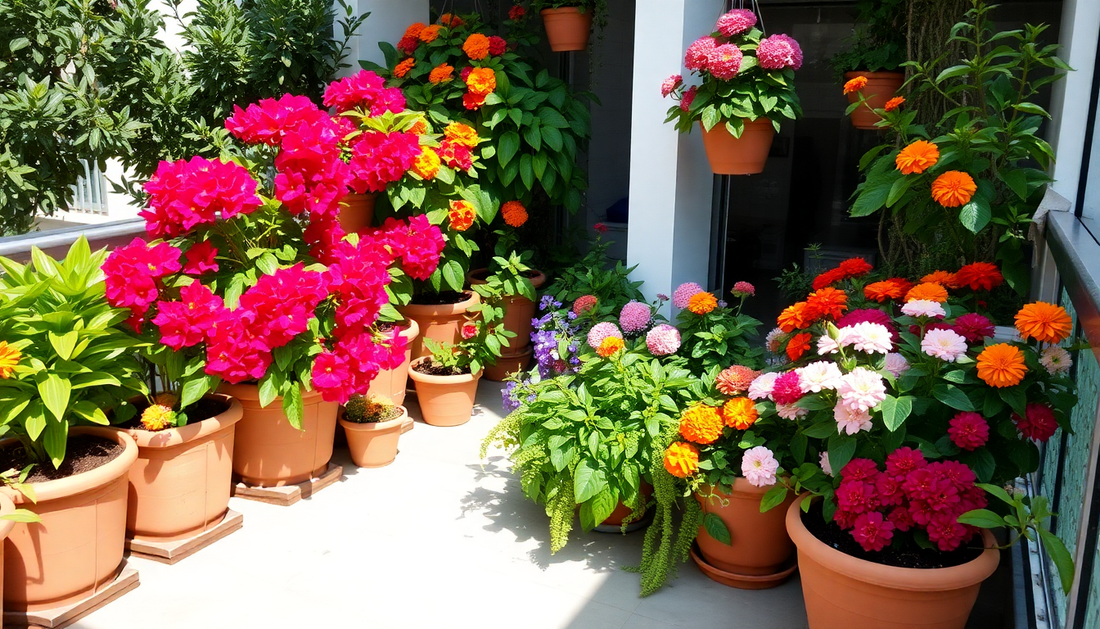 Brighten Up Your Balcony: The Best Flowering Plants for HSR Layout