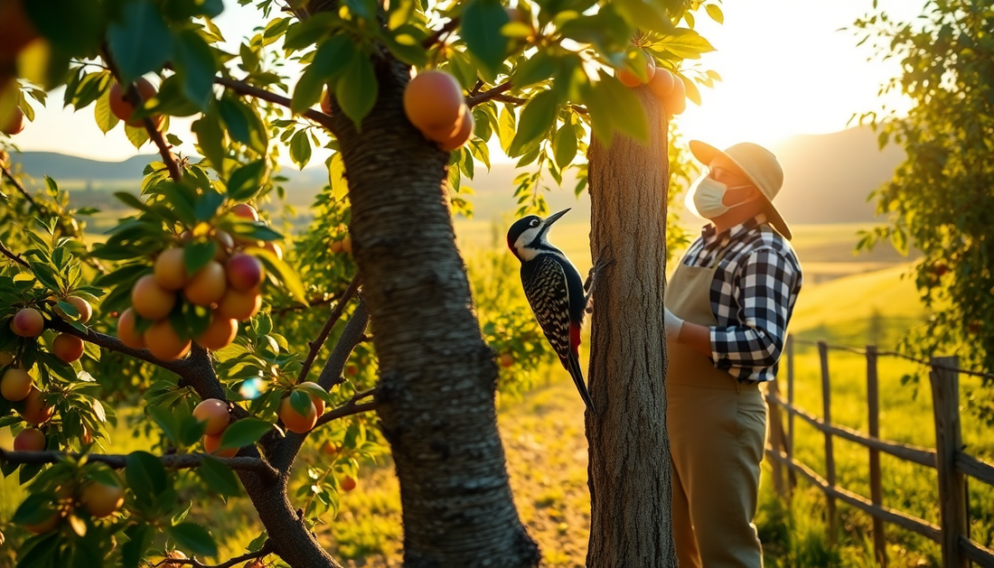 Protect Your Orchard: Effective Strategies to Stop Woodpeckers from Damaging Your Fruit Trees