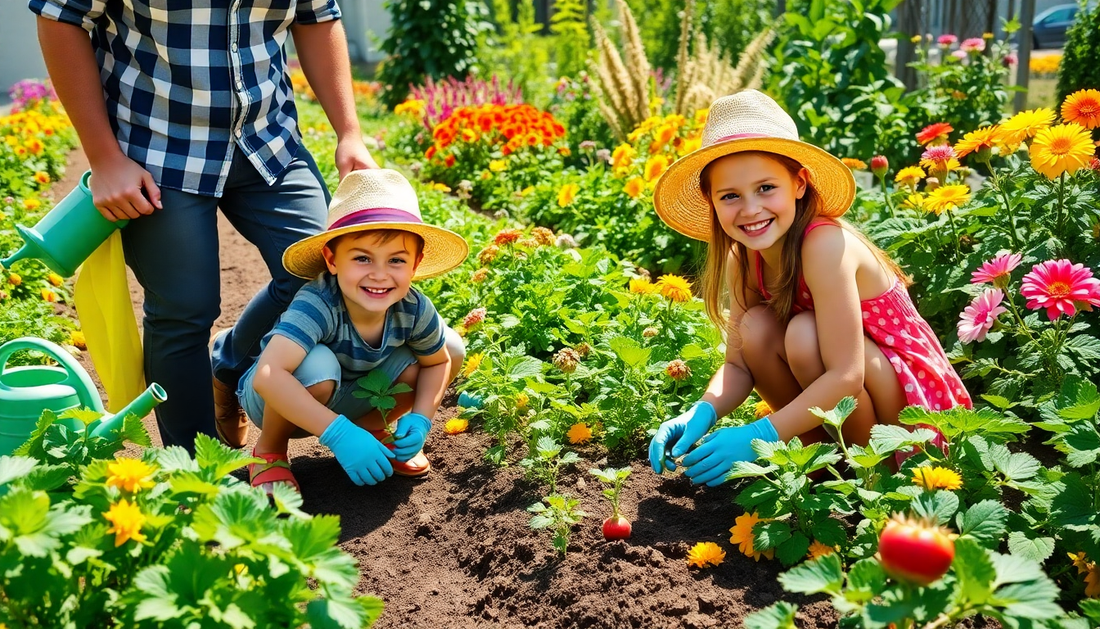 Vegetable Gardening with Kids: Fun and Easy Ideas