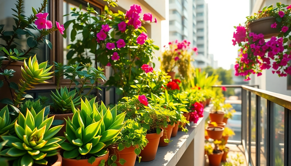 Embrace the Sunshine: The Best Plants for Home Balconies Facing Full Sun in Sarjapur