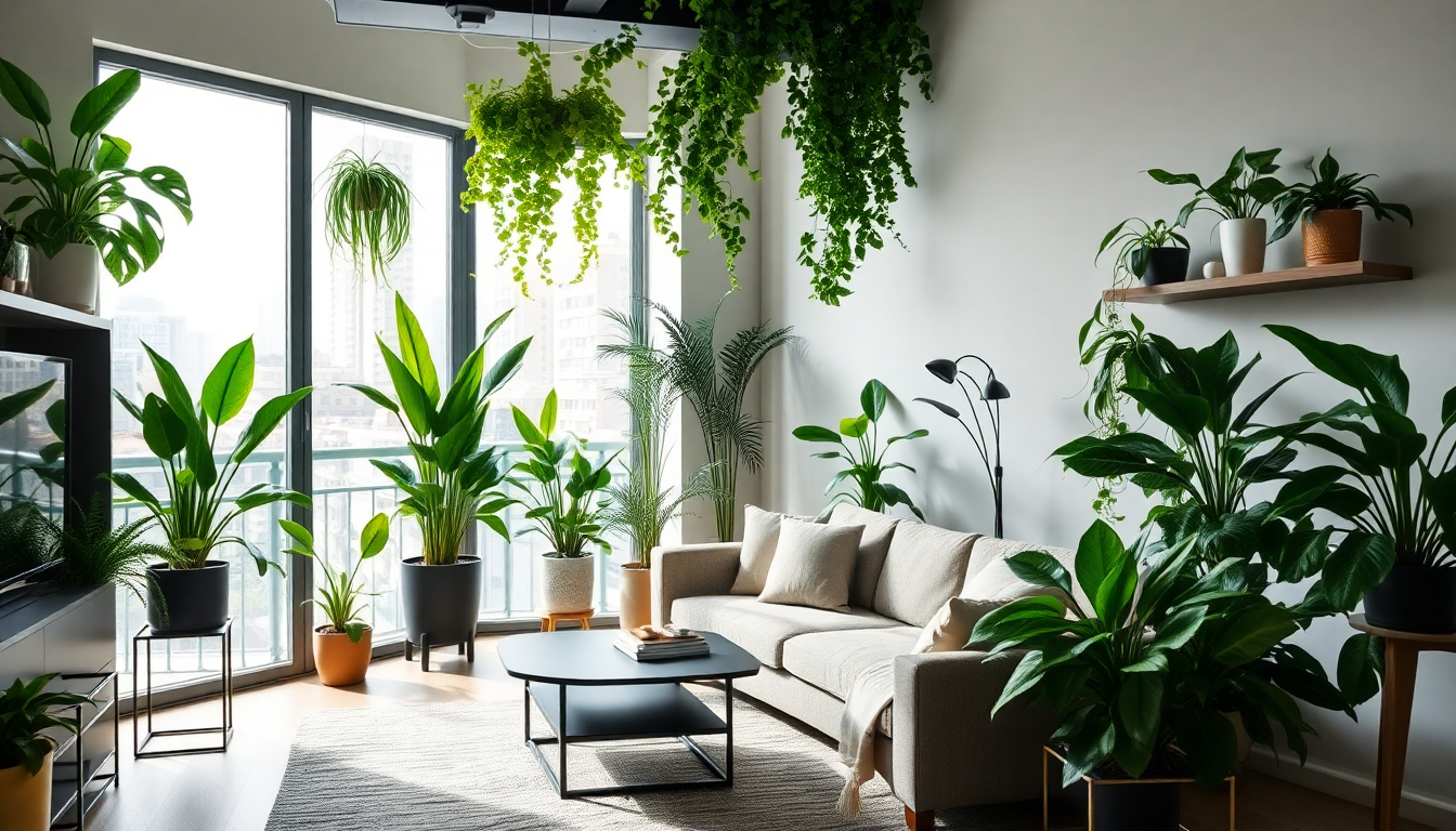 Elevate Your Living Room with Idyl's Lush Green Oasis: The Best Plants for a Sarjapur Road Makeover