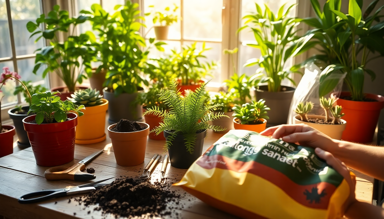 Potting Mix for Indoor Gardening Made Easy