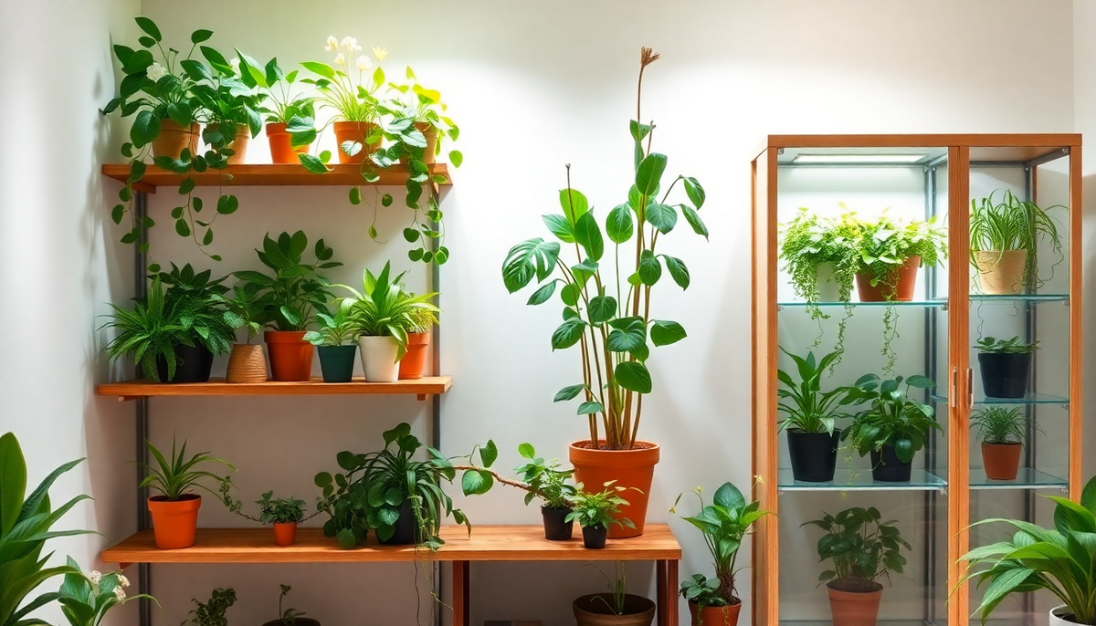 Which Plants Should You Not Grow in Closed Cabinets or Shelves?