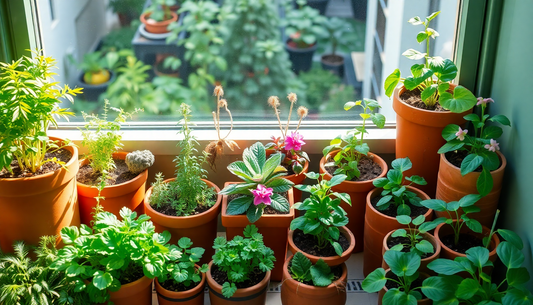 Top 10 Plants to Grow in Terracotta Pots in Sarjapur Apartments