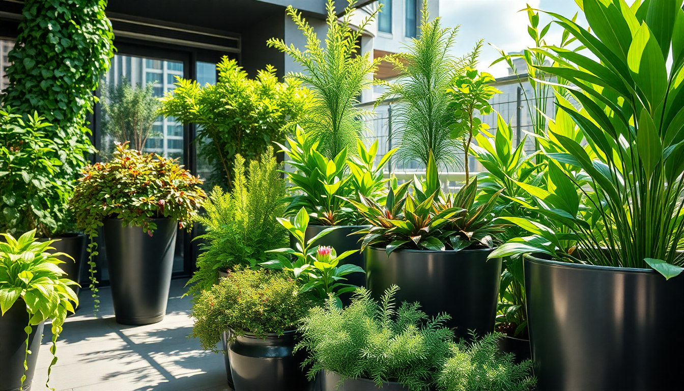 Elevate Your Outdoor Space: The Best Plants to Grow in Large Decorative Pots in Sarjapur