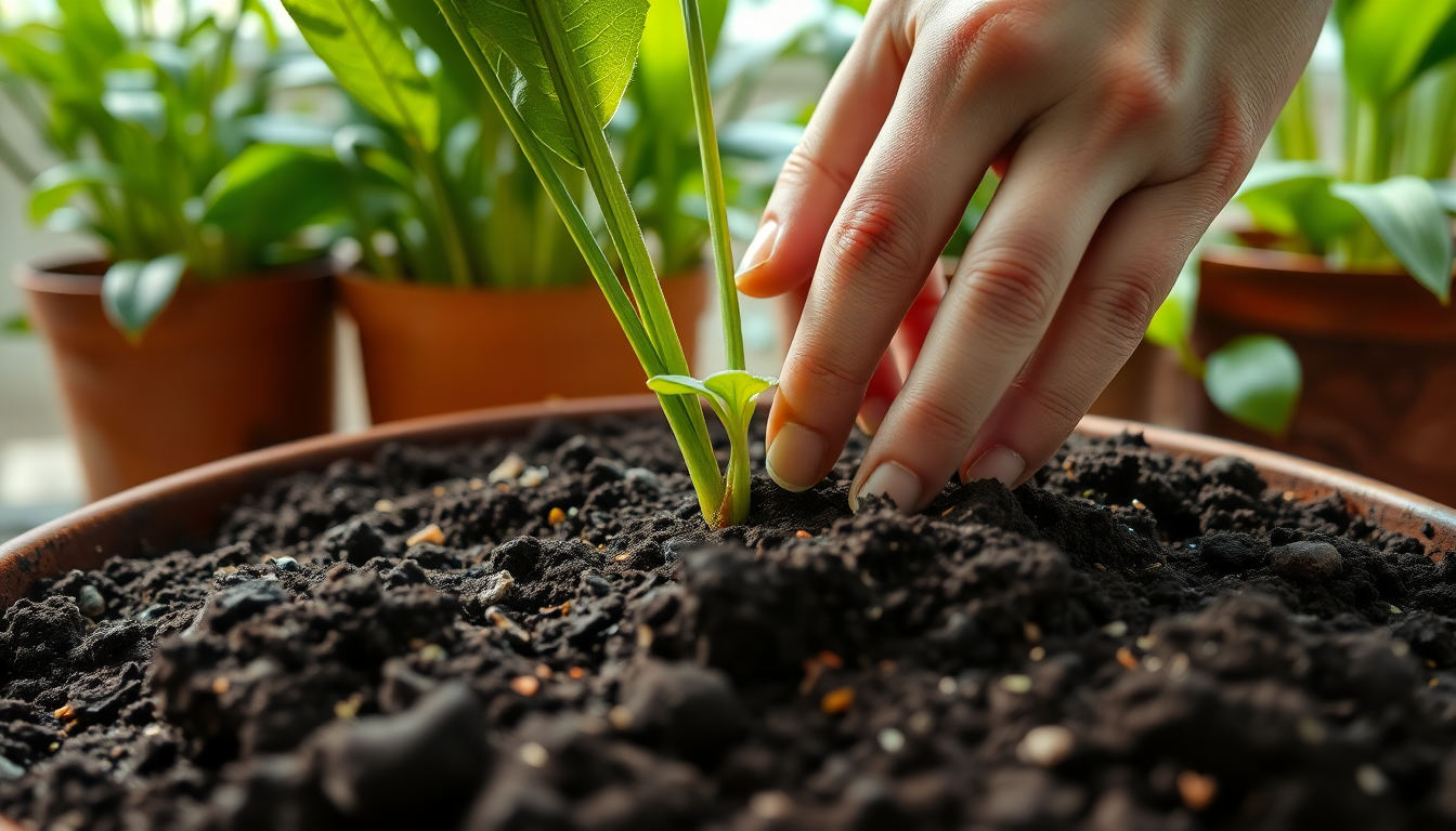 Reviving Your Potted Plants: The Art of Maintaining Healthy Soil