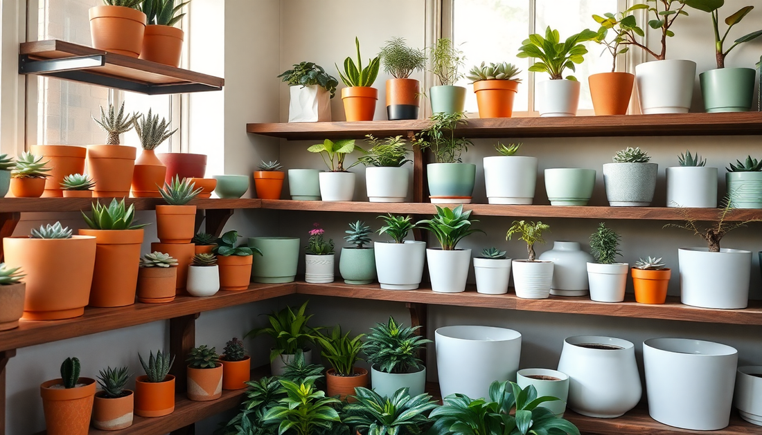 Plastic Pots for All Plant Sizes – Buy in HSR Layout from Idyl