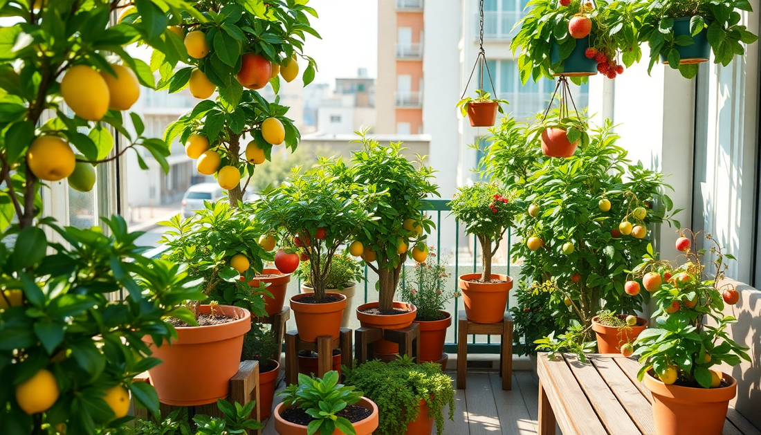 Grow Your Own Fruit Oasis: Top Picks for Apartment Balcony Gardening