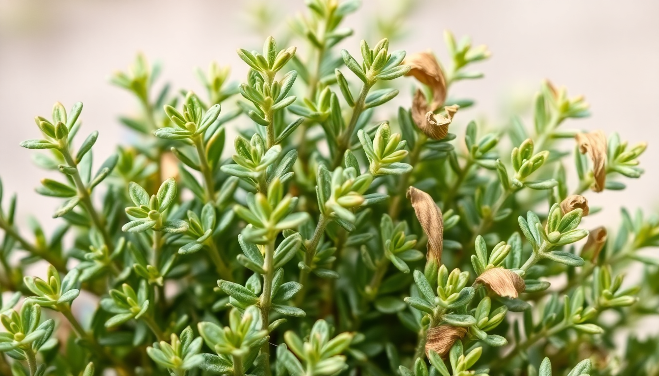 Why Are My Thyme Leaves Drying Out?