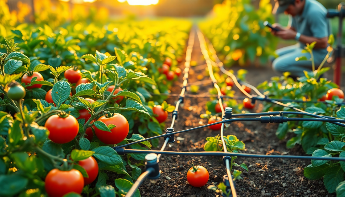 Unlock the Secrets of Water-Efficient Gardening: Mastering Drip Irrigation for Thriving Vegetable Gardens