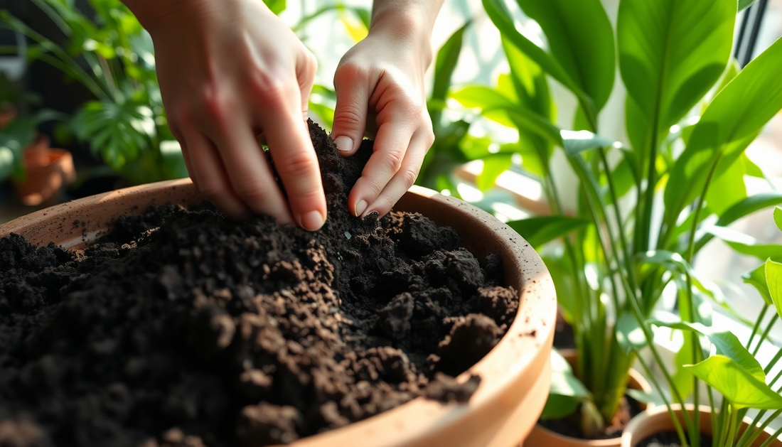 How to Make a Potting Mix for Seasonal Indoor Plants