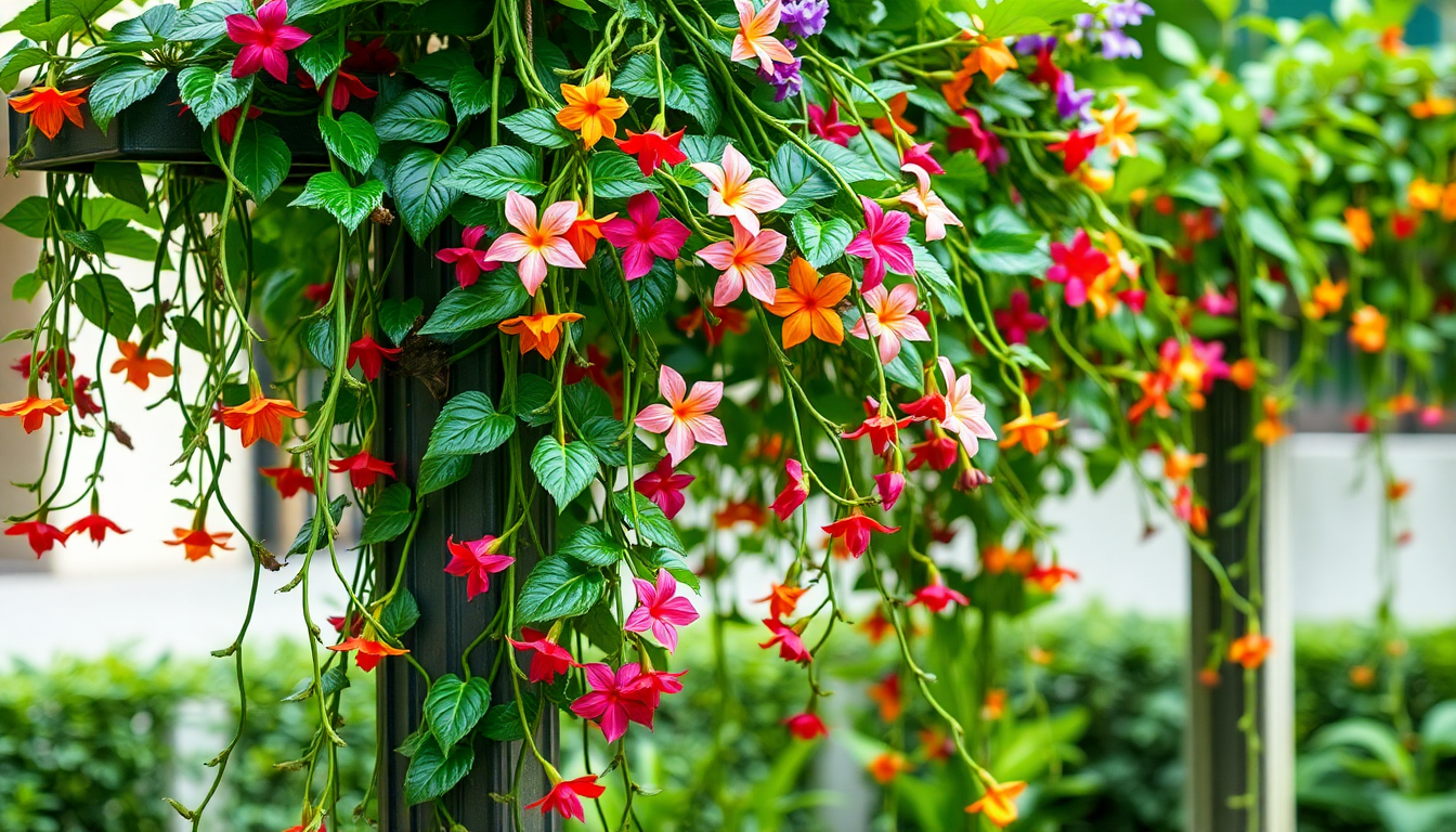 Monsoon-Resilient Flowering Vines for Garden Trellises in HSR Layout