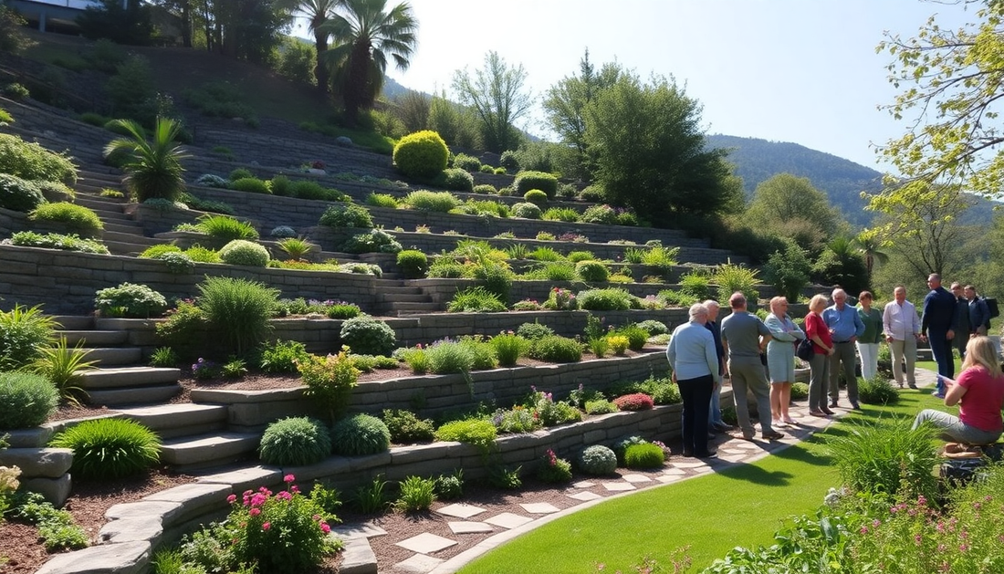 Garden Design for Sloped Spaces: What Workshops Teach