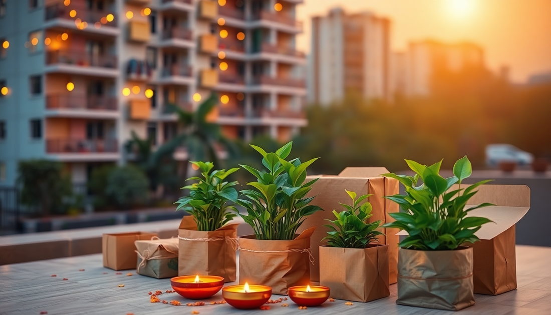 Diwali Gifting Made Greener: Idyl's Plant Packages for Bangalore's Apartment Societies