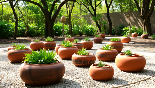 How to Use Clay Pots to Create a Relaxing Meditation Garden in HSR Layout