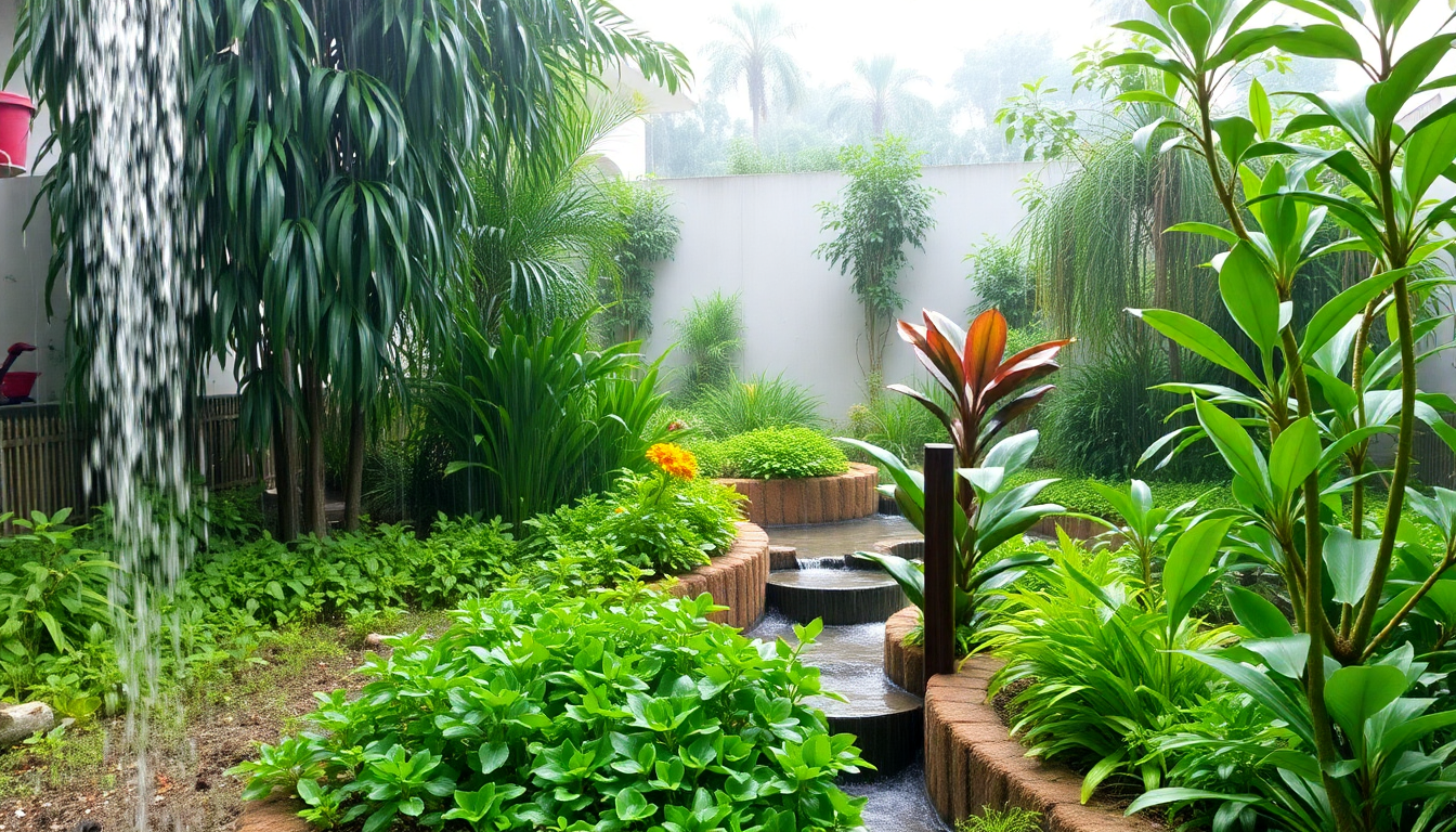 Embrace the Monsoon: Creating a Rain-Ready Garden with Idyl in HSR Layout