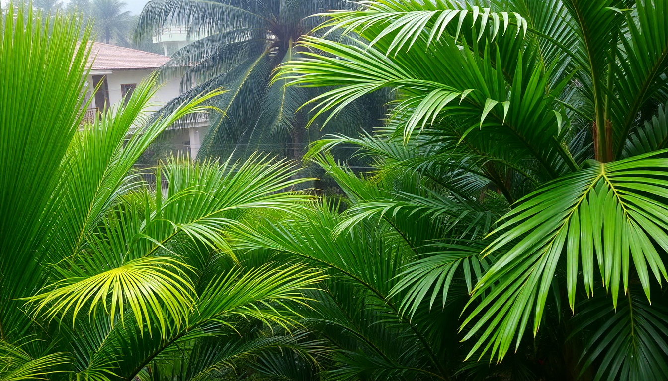 Monsoon-Ready Palmetto and Sago Palms for HSR Layout Gardens