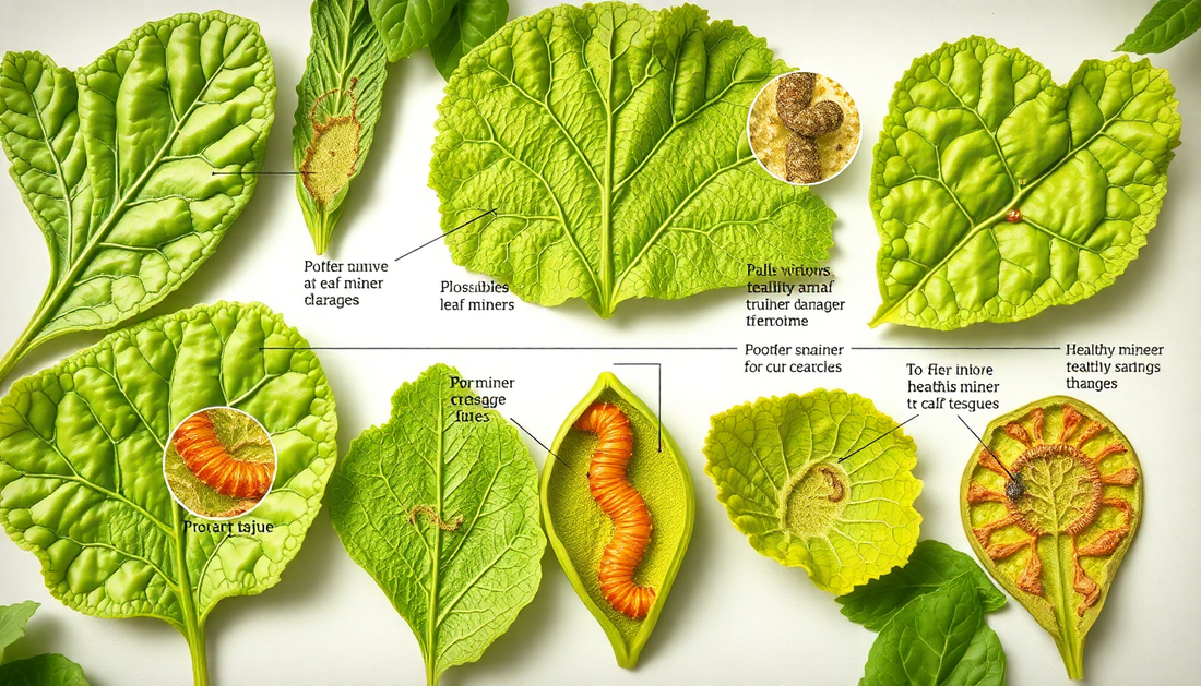 Preventing and Treating Leaf Miner Damage on Vegetables