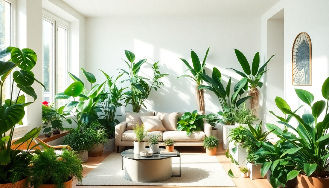 Elevate Your Living Room with the Best Indoor Plants from Idyl