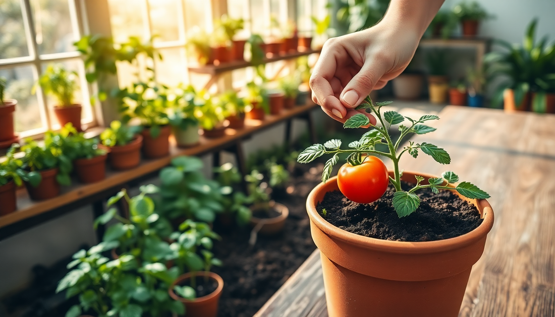 The Best Potting Mix for Edible Indoor Plants