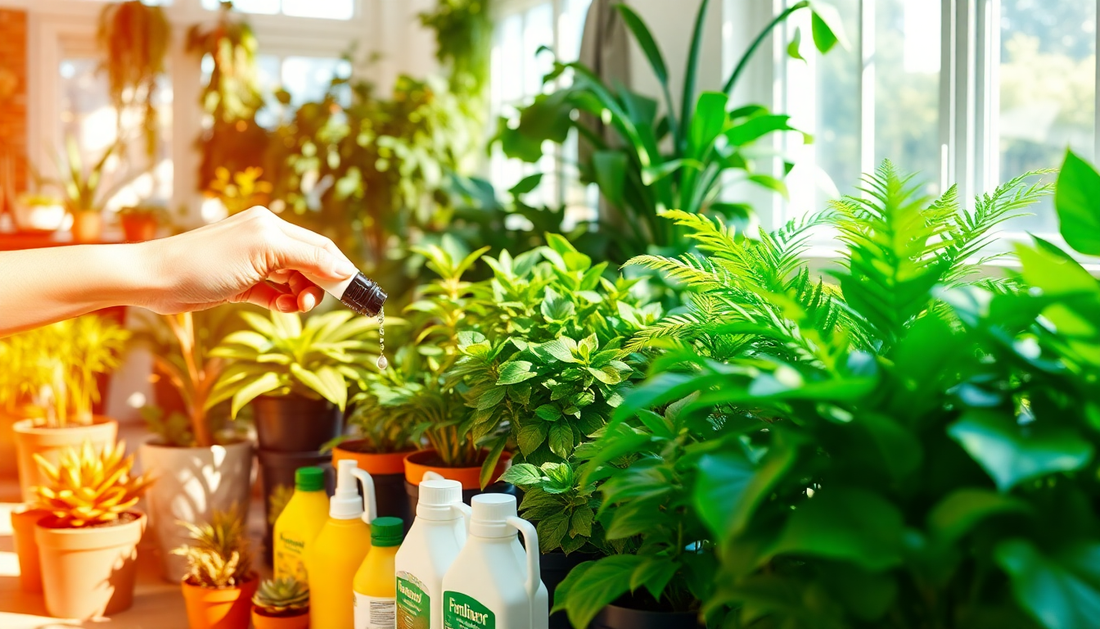 Unlocking the Secret to Thriving Indoor Plants: A Guide to Choosing the Right Fertilizer