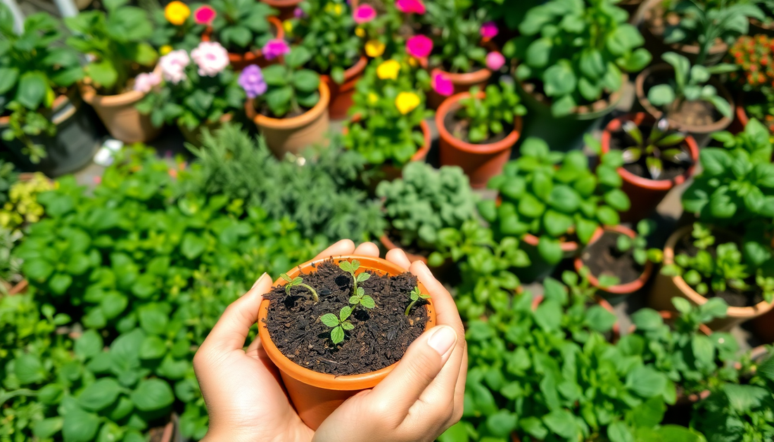 Unlock the Secret to Lush, Healthy Plants: Discover the Benefits of Homemade Organic Potting Mix