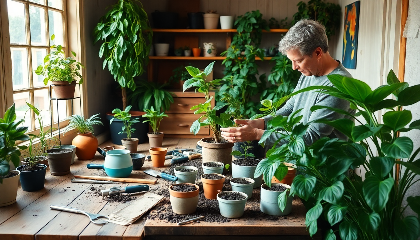 Unlock the Secrets of Thriving Houseplants: Idyl's Repotting Workshops Reveal All