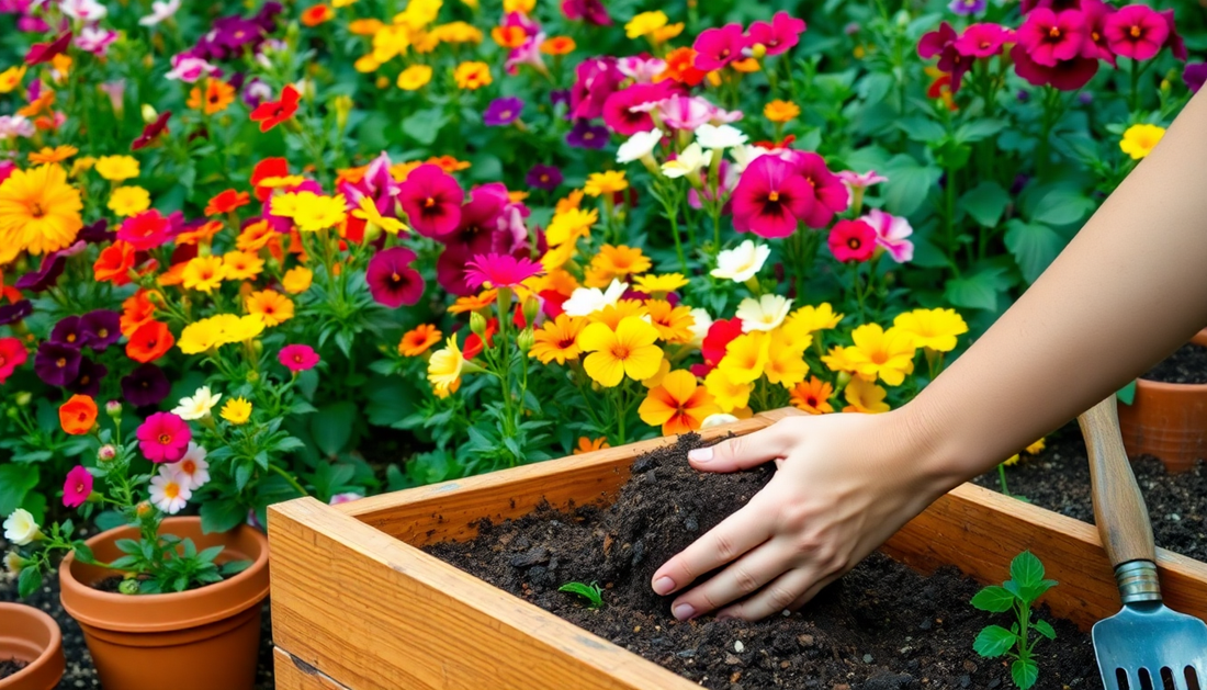 The Perfect Potting Mix for Your Edible Flower Garden