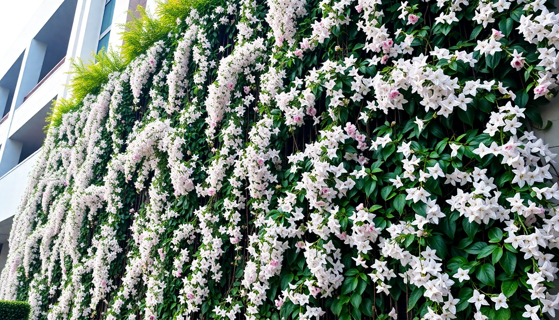 Elevate Your HSR Layout Walls with Stunning Winter-Flowering Climbers from Idyl