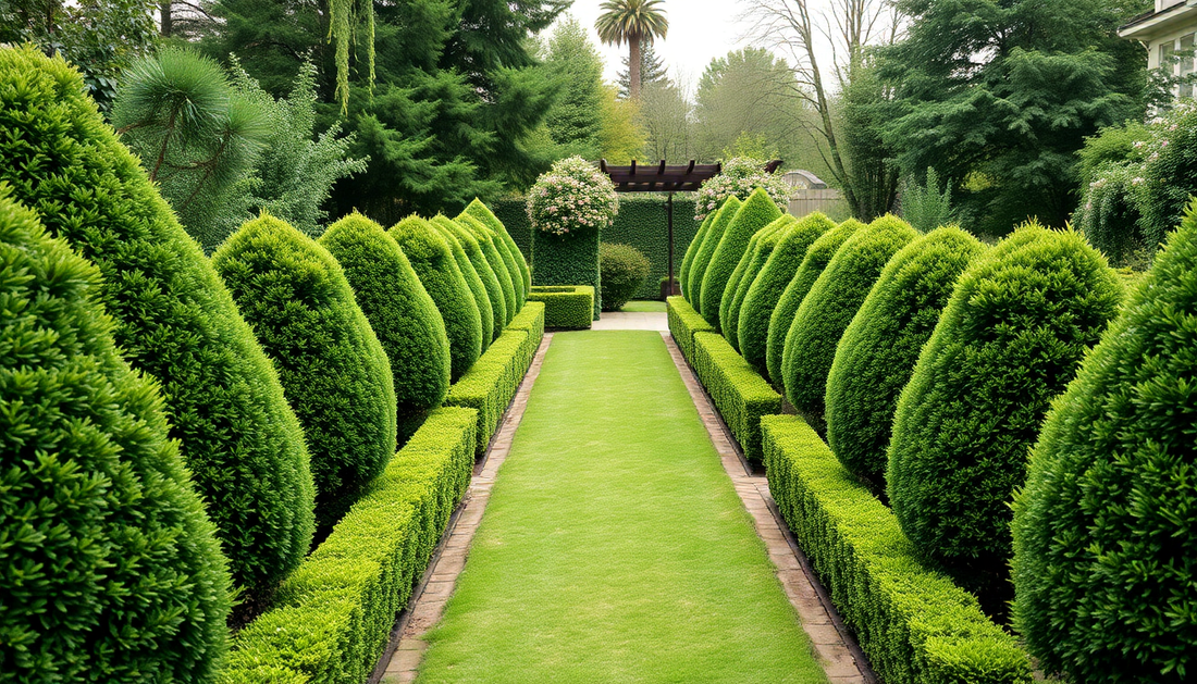Evergreen Boxwood Hedges for Classic HSR Layout Gardens
