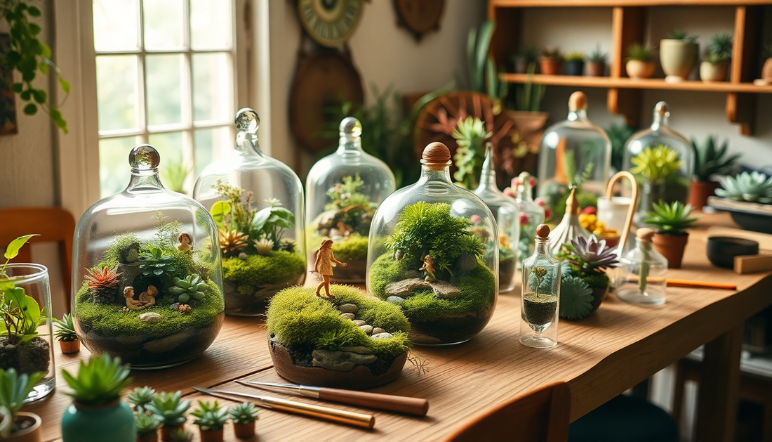 Unleash Your Inner Botanist: Build a Fantasy-Themed Terrarium in This Weekend Class