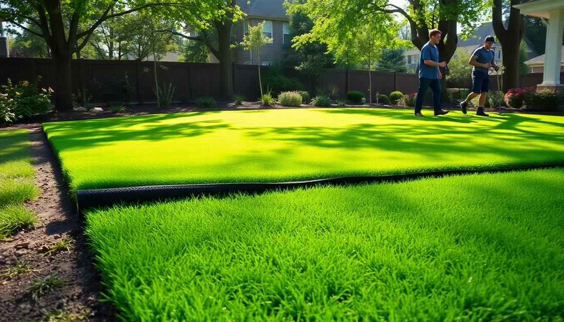 Transform Your Lawn with Idyl's Garden Turf Installation in Sarjapur Road