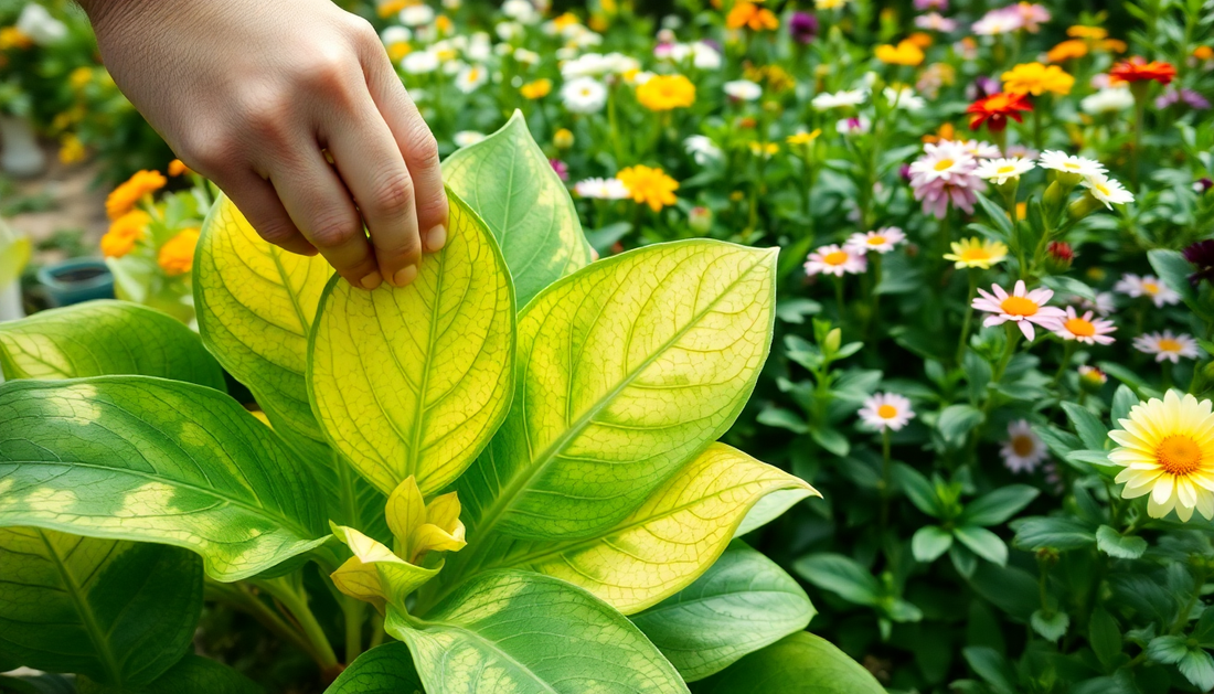 Reviving Vibrant Blooms: Treating Chlorosis in Flowering Plants