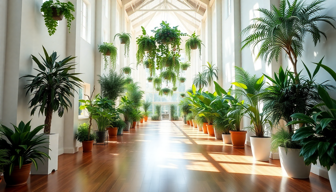Transforming Narrow Spaces: The Best Indoor Plants for Long Hallways and Entryways