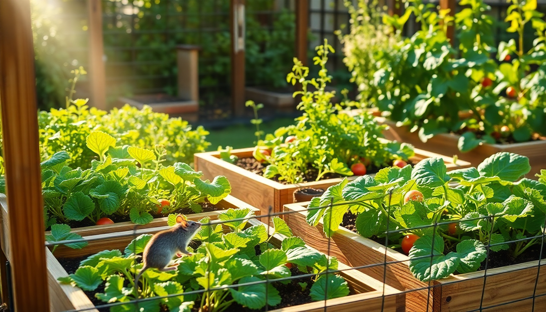 Keeping Mice Out of Your Vegetable Garden