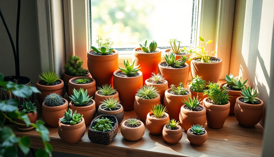 Elevate Your Space with Miniature Clay Pots: Creating a Captivating Indoor Garden in HSR Layout
