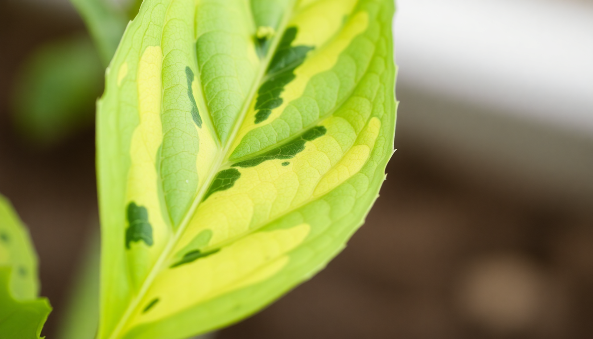 Uneven Leaf Colour: The Telltale Sign of Poor Soil